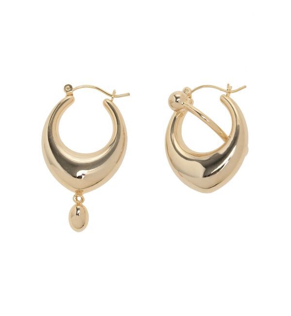 EMODA「アシンメトリーフープピアス」|ピアス|