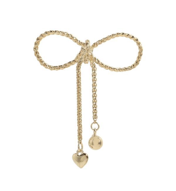 EMODA「CHAIN RIBBON PIERCE」|ピアス|