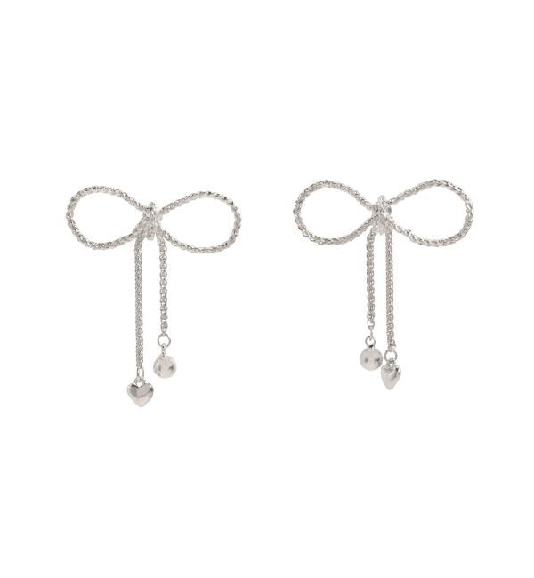 EMODA「CHAIN RIBBON PIERCE」|ピアス|