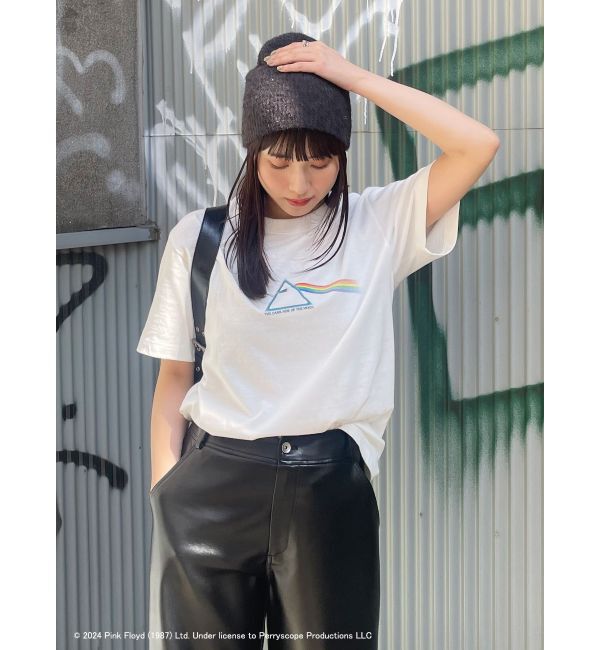 MURUA「【PINK FLOYD】prism oversize Tシャツ」|Tシャツ・カットソー|