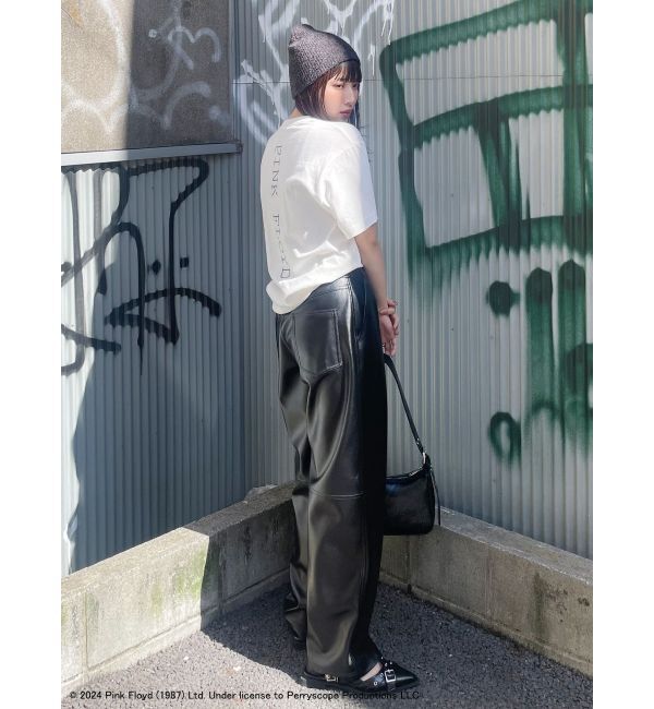 MURUA「【PINK FLOYD】prism oversize Tシャツ」|Tシャツ・カットソー|