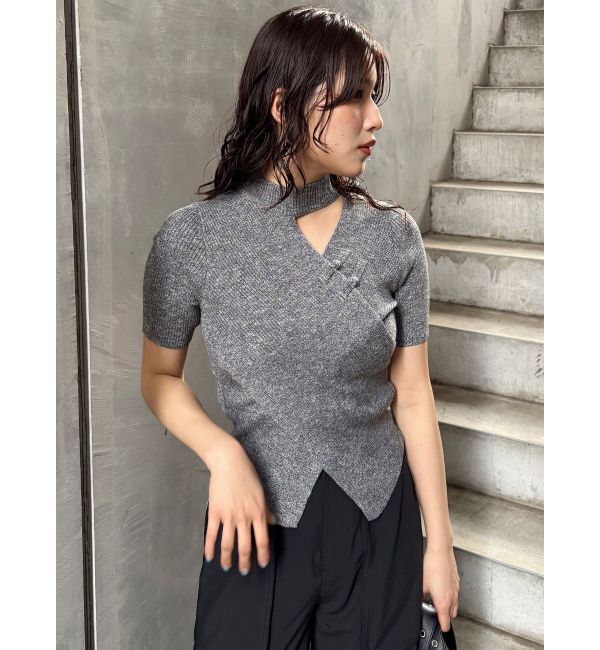 MURUA「カシュクールチャイナニット」|ニット・セーター|