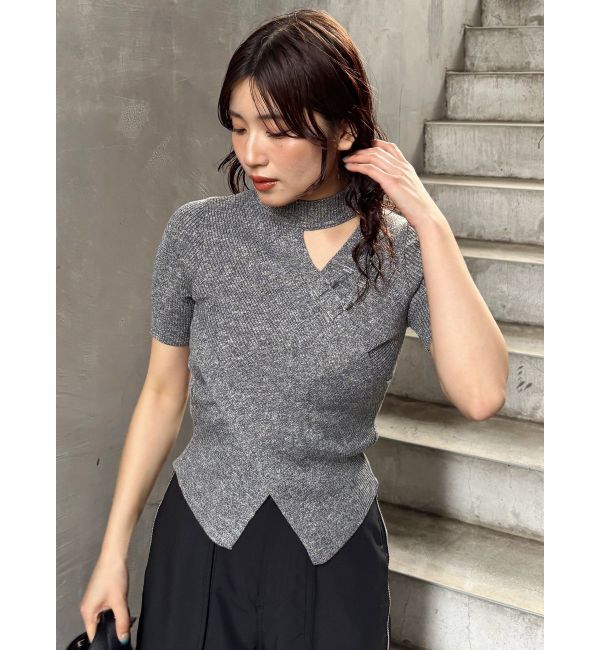 MURUA「カシュクールチャイナニット」|ニット・セーター|