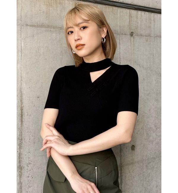 MURUA「カシュクールチャイナニット」|ニット・セーター|