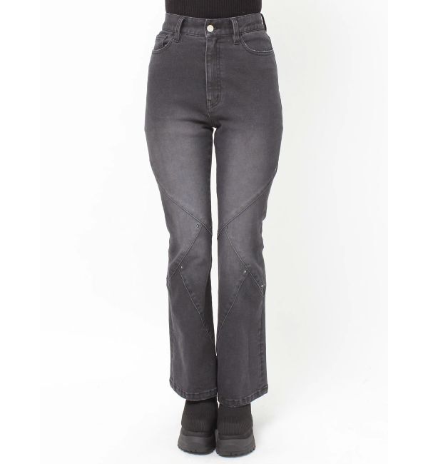 MURUA「スウィッチングスタッズデニム」|デニム|