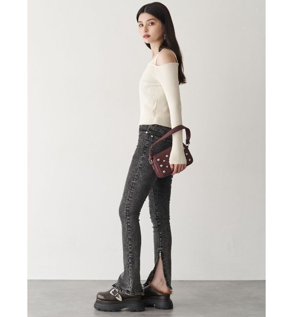 MURUA「スタッズワンハンドルバッグ」|ハンドバッグ|