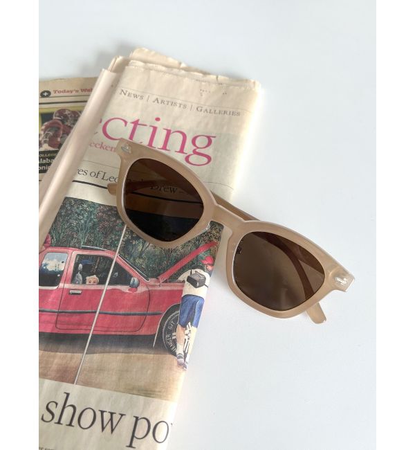 Ungrid「クリアフレームサングラス」|サングラス|