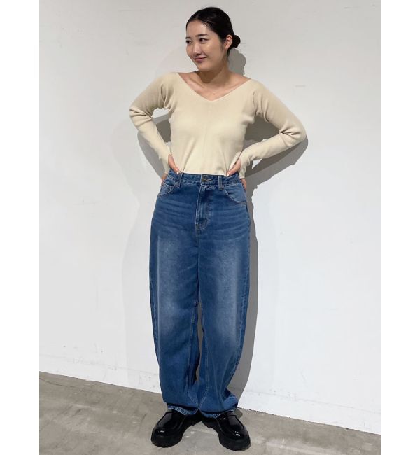 LAGUNAMOON「バレリーナアシメヘムニットプルオーバー」|ニット・セーター|