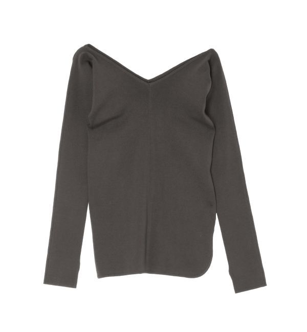 LAGUNAMOON「バレリーナアシメヘムニットプルオーバー」|ニット・セーター|