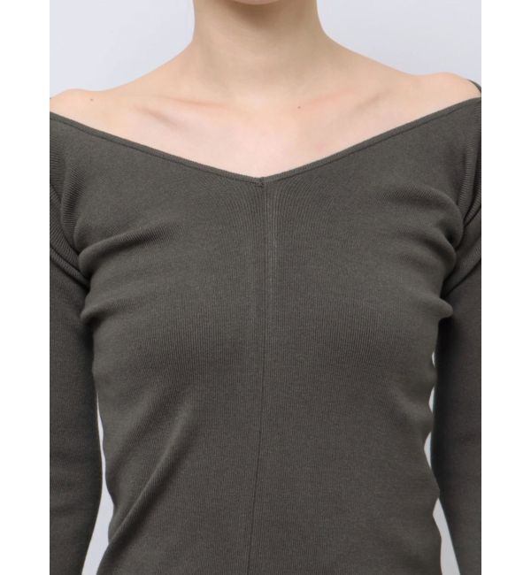 LAGUNAMOON「バレリーナアシメヘムニットプルオーバー」|ニット・セーター|