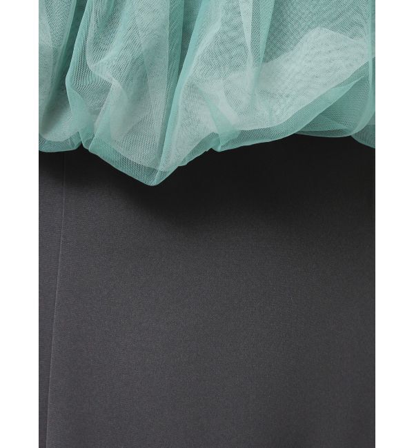 LAGUNAMOON「LADYチュールオフショルIラインドレス」|ドレス|