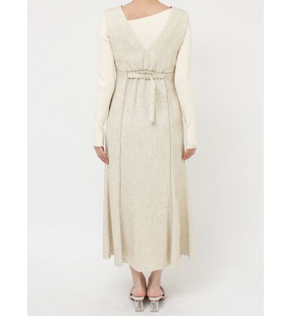 LAGUNAMOON「MIXカラーマーメイドジャンパースカート」|ジャンパースカート|