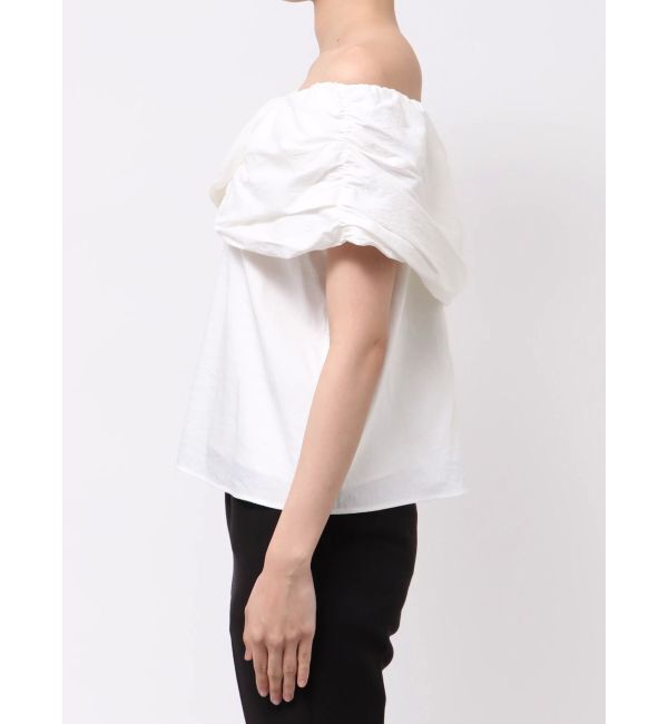 LAGUNAMOON「2WAYタックオフショルブラウス」|シャツ・ブラウス|