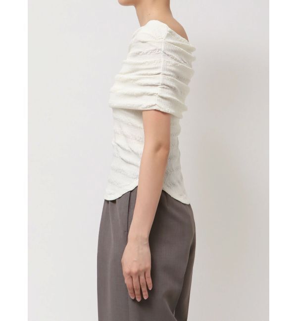 LAGUNAMOON「アシンメトリーカットトップス」|Tシャツ・カットソー|