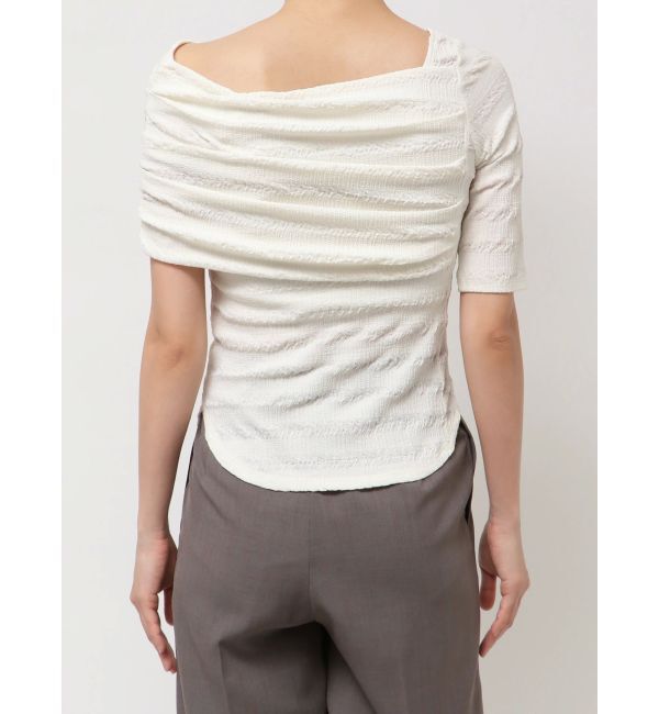 LAGUNAMOON「アシンメトリーカットトップス」|Tシャツ・カットソー|