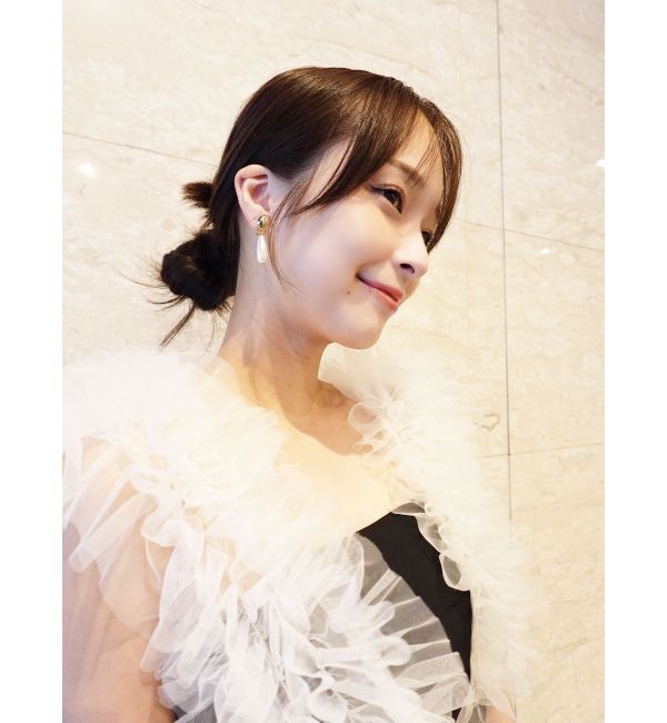 LAGUNAMOON「LADYショルダーチュールIラインドレス」|ドレス|