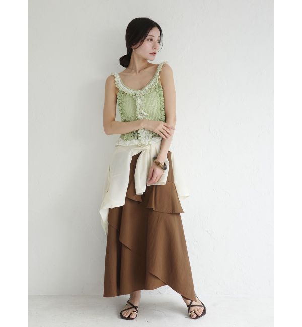 LAGUNAMOON「フレアティアードスカート」|スカート|