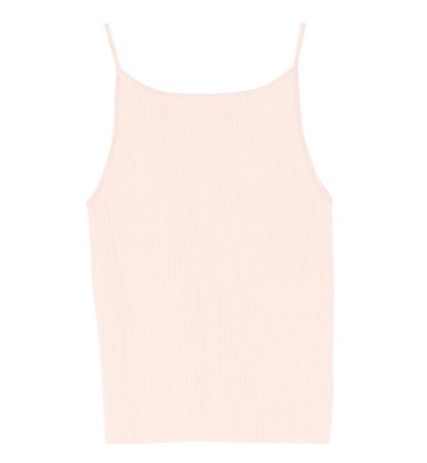 LAGUNAMOON「ボートネックニットタンク」|タンクトップ|