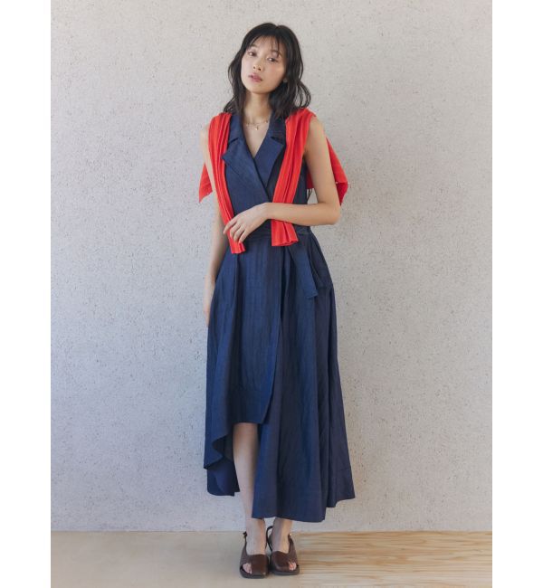 LAGUNAMOON「アシメヘムトレンチワンピース」|ワンピース|