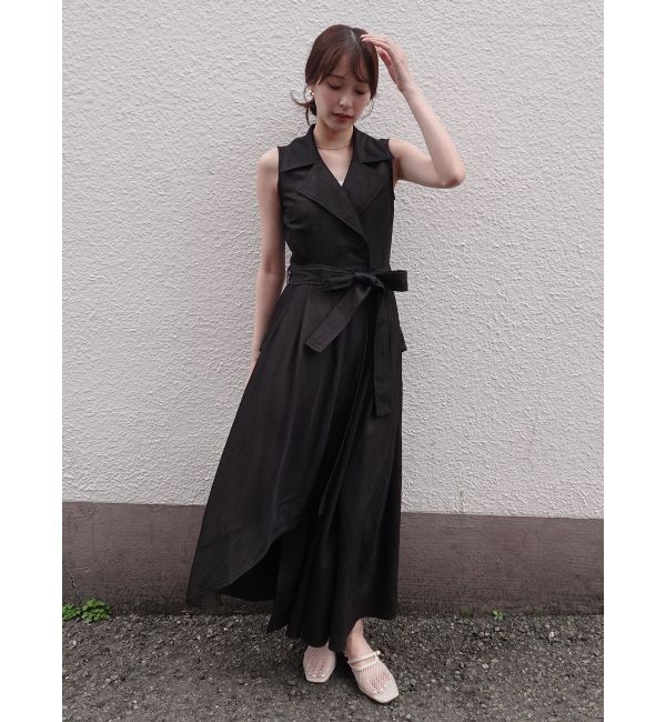 LAGUNAMOON「アシメヘムトレンチワンピース」|ワンピース|