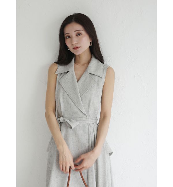 LAGUNAMOON「アシメヘムトレンチワンピース」|ワンピース|