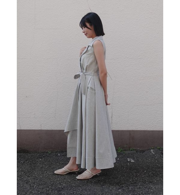 LAGUNAMOON「アシメヘムトレンチワンピース」|ワンピース|