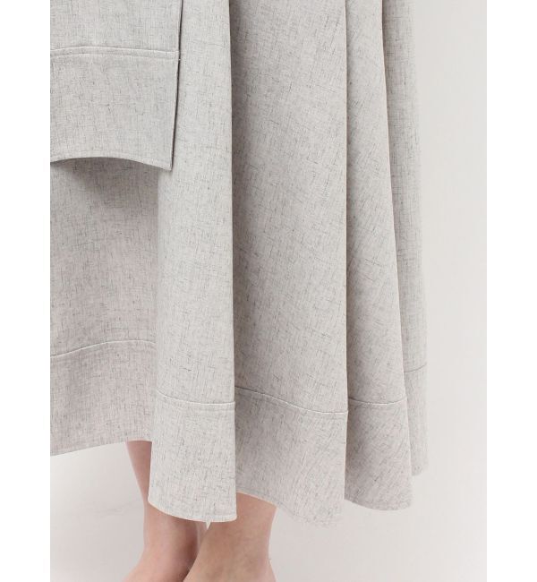 LAGUNAMOON「アシメヘムトレンチワンピース」|ワンピース|