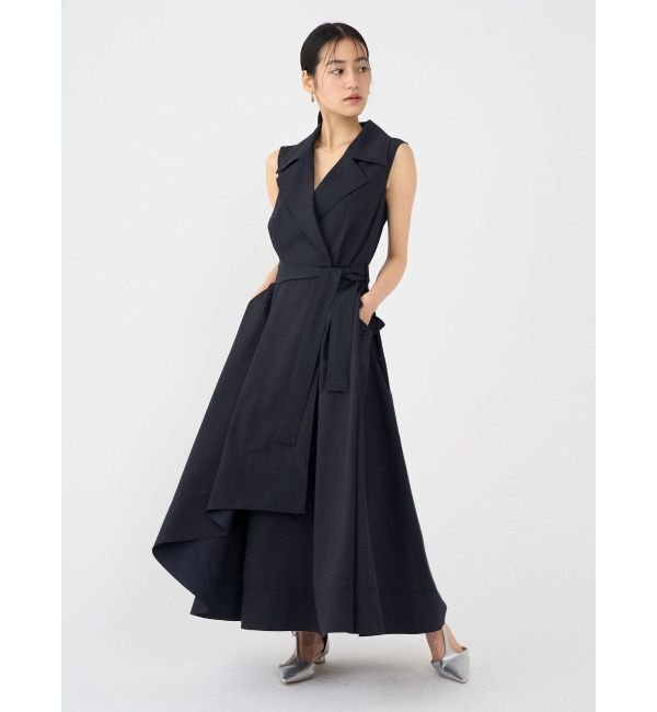 LAGUNAMOON「アシメヘムトレンチワンピース」|ワンピース|