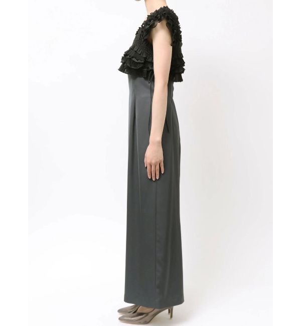 LAGUNAMOON「LADYミックステクスチャーボレロキャミワンピース」|ワンピース|