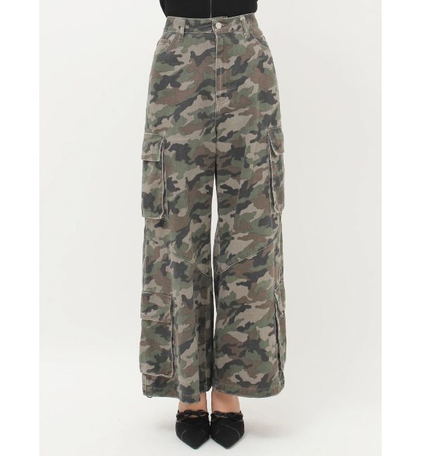 EVRIS「ボリュームカーゴデニムパンツ【セットアップ着用可能】」|デニム|