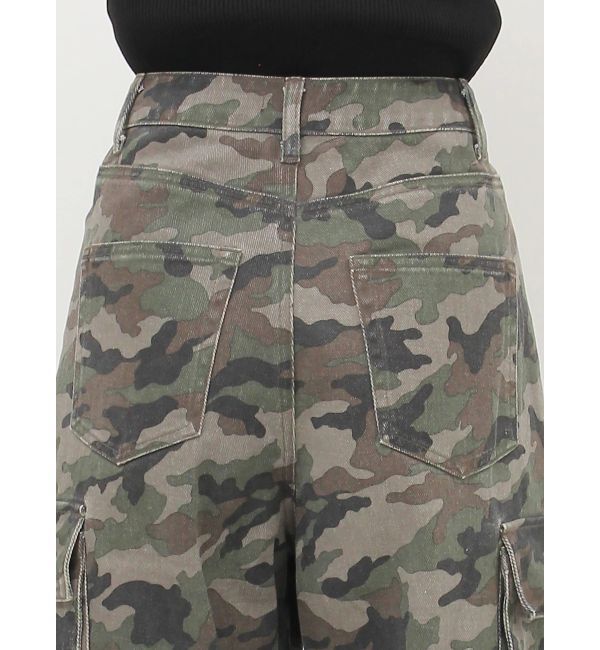 EVRIS「ボリュームカーゴデニムパンツ【セットアップ着用可能】」|デニム|