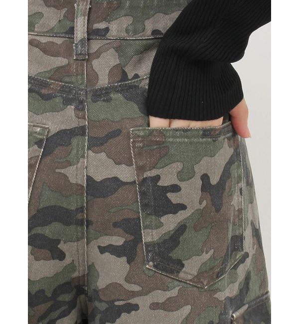 EVRIS「ボリュームカーゴデニムパンツ【セットアップ着用可能】」|デニム|