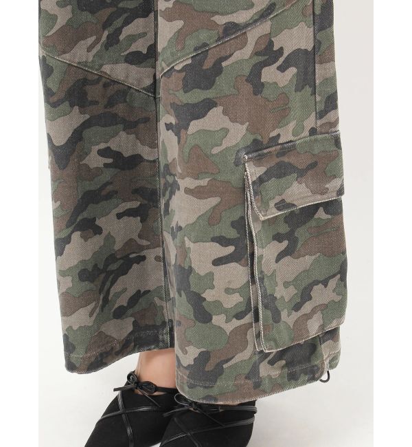 EVRIS「ボリュームカーゴデニムパンツ【セットアップ着用可能】」|デニム|