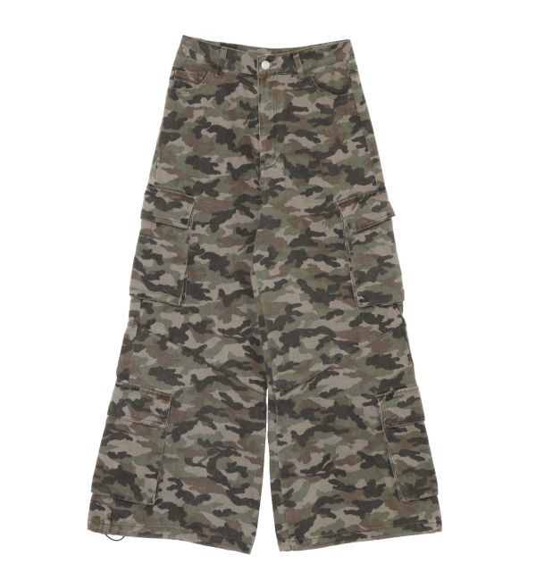 EVRIS「ボリュームカーゴデニムパンツ【セットアップ着用可能】」|デニム|