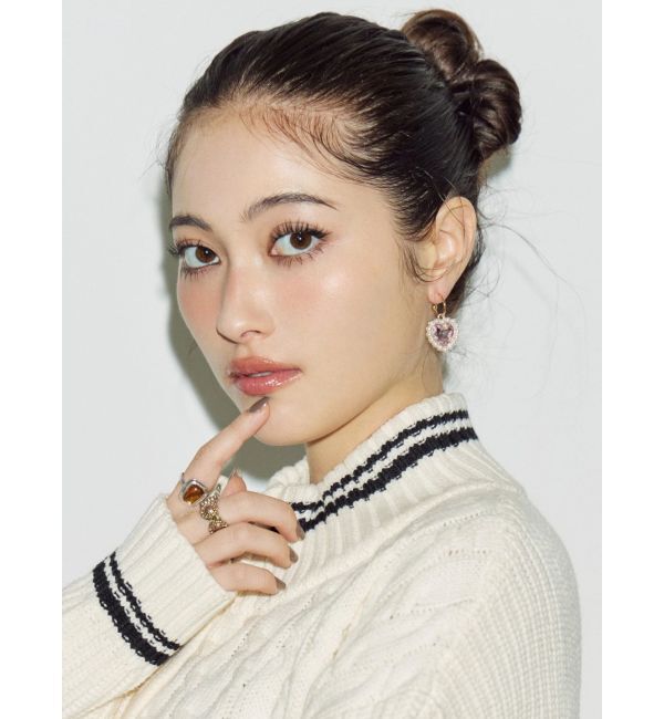 EVRIS「PEARL STONE MOTIFピアス」|ピアス|