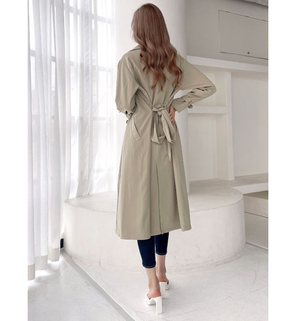 GYDA「LOOSEトレンチコート」|トレンチコート|