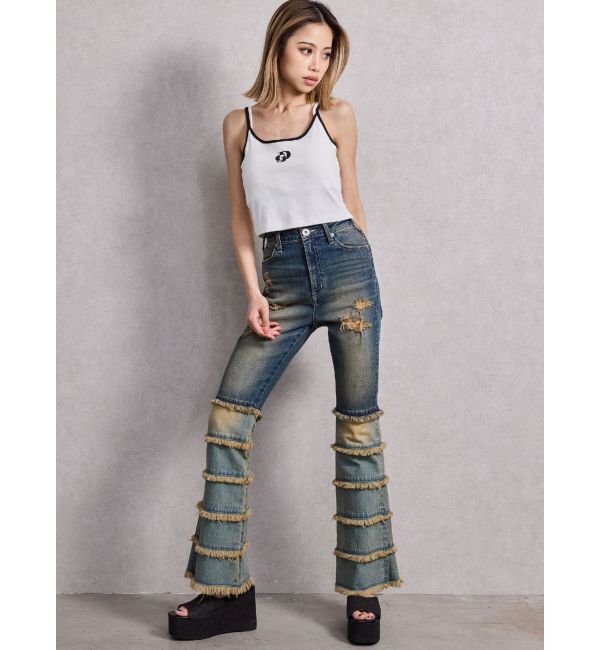 GYDA「コルクウェッジサンダル」|サンダル|