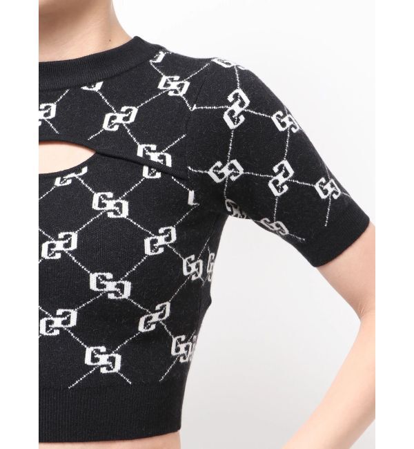 GYDA「GG quiltingニットトップス」|ニット・セーター|