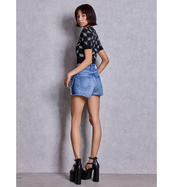 GYDA「GG quiltingニットトップス」|ニット・セーター|