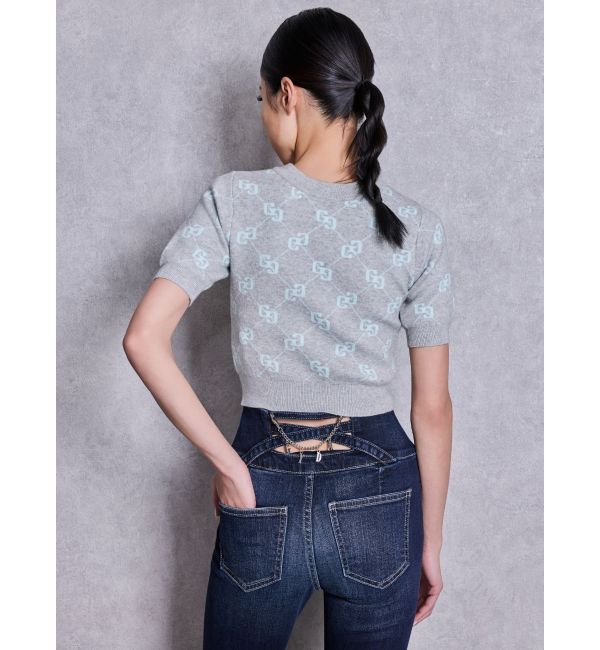 GYDA「GG quiltingニットトップス」|ニット・セーター|