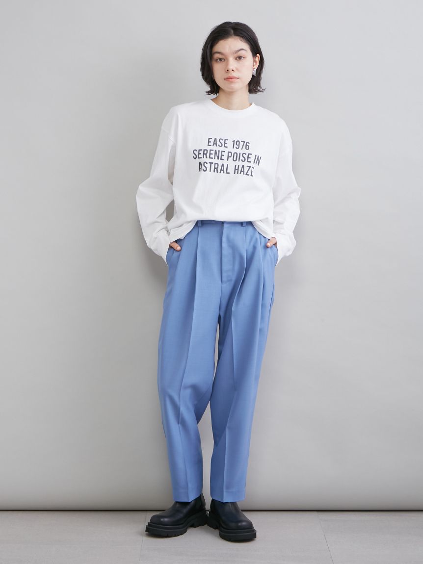 Mila Owen「２タックテーパードパンツ」|チノ|