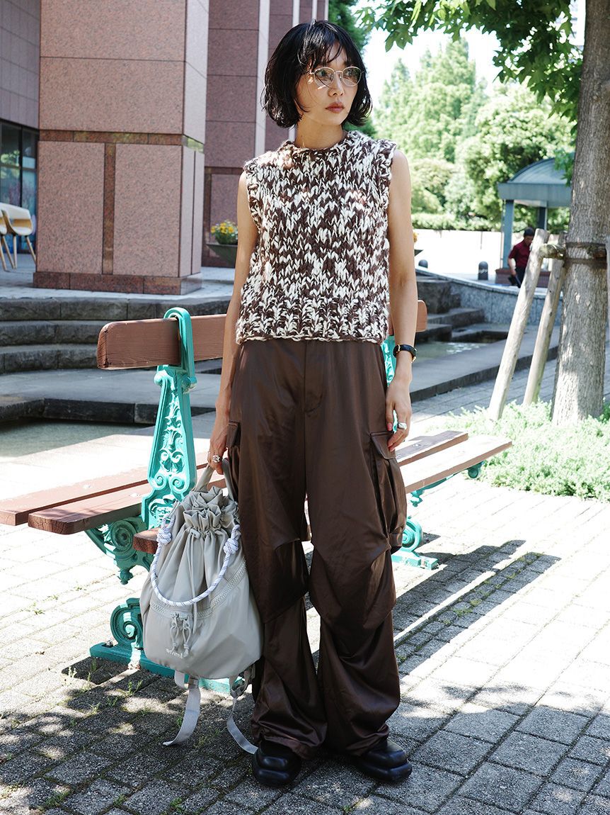 emmi atelier「【限定カラー】撥水 emmiロゴマルチバックパック」|リュック|