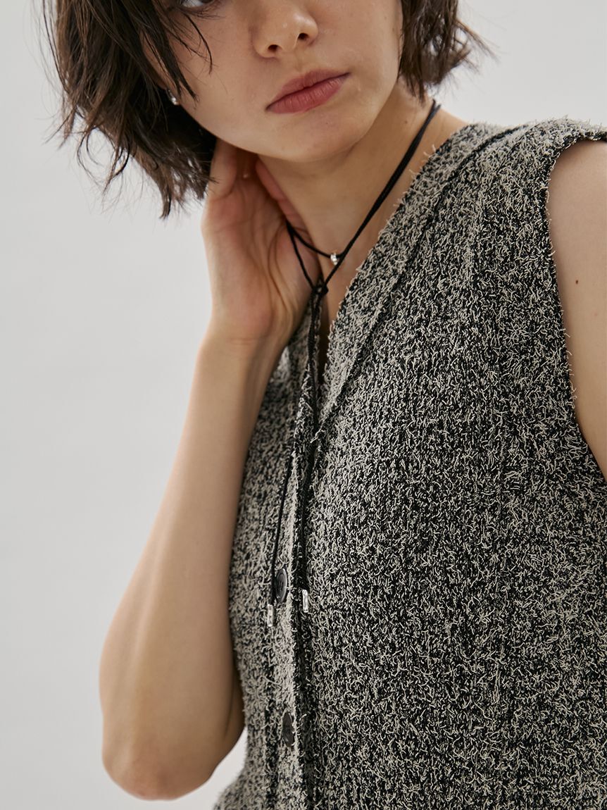 emmi atelier「サテンコードネックレス」|ネックレス|