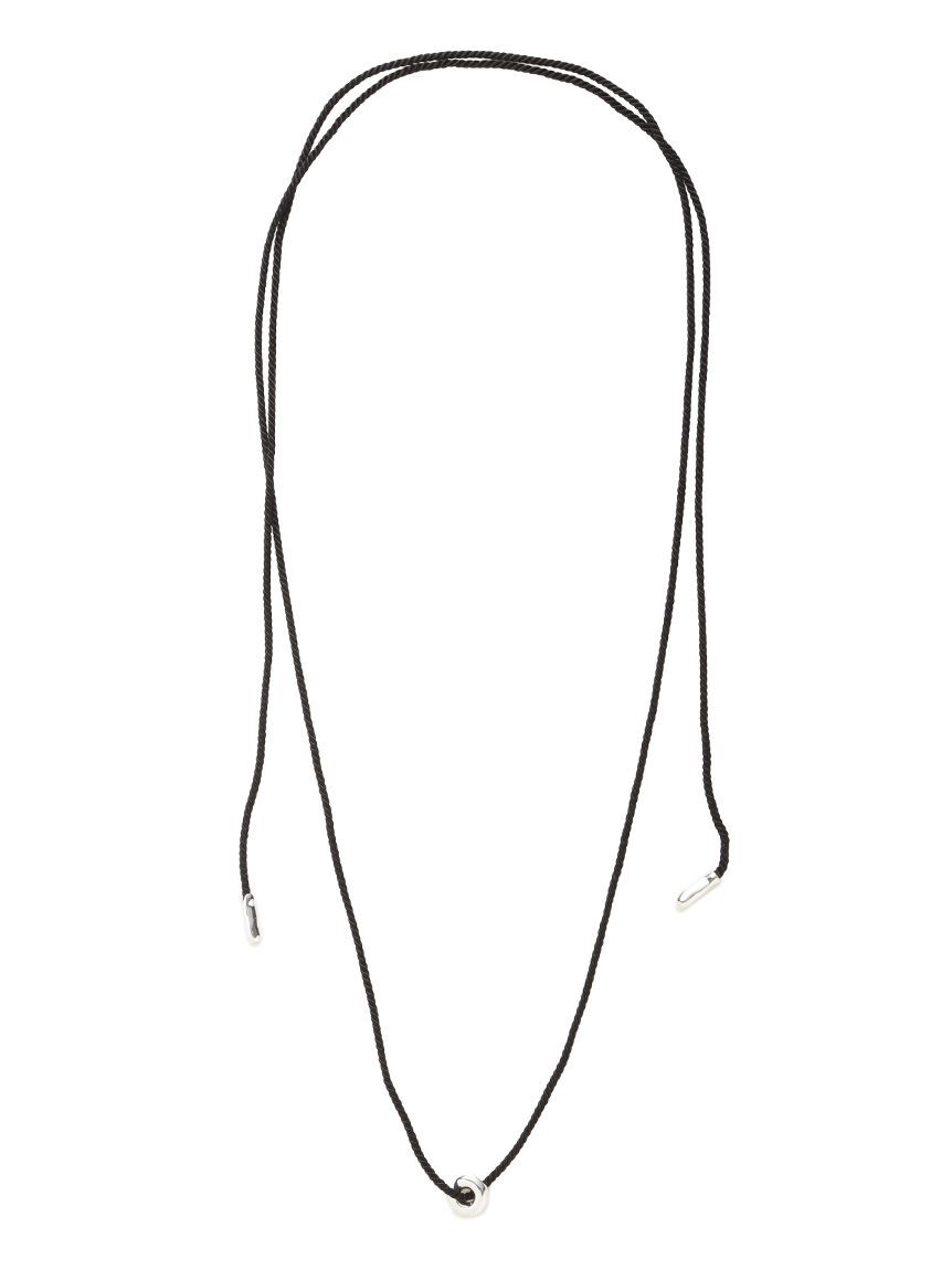 emmi atelier「サテンコードネックレス」|ネックレス|