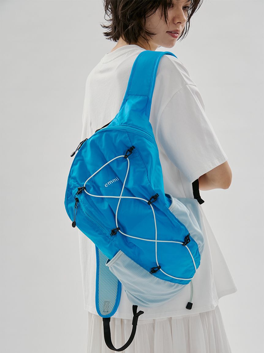 emmi atelier「【USAGI ONLINE・ZOZO限定カラーあり】パッカブルバックパック/撥水」|リュック|BLU