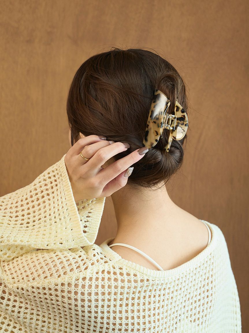 emmi atelier「【HEART】ニュアンスハートヘアクリップ」|ヘアバンド|