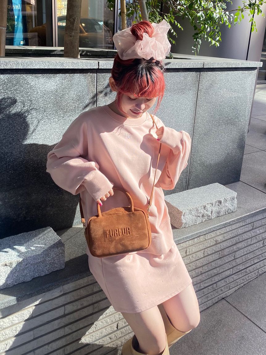 FURFUR「【限定カラー】バリエーションスクエアボストンバッグ」|ボストンバッグ|