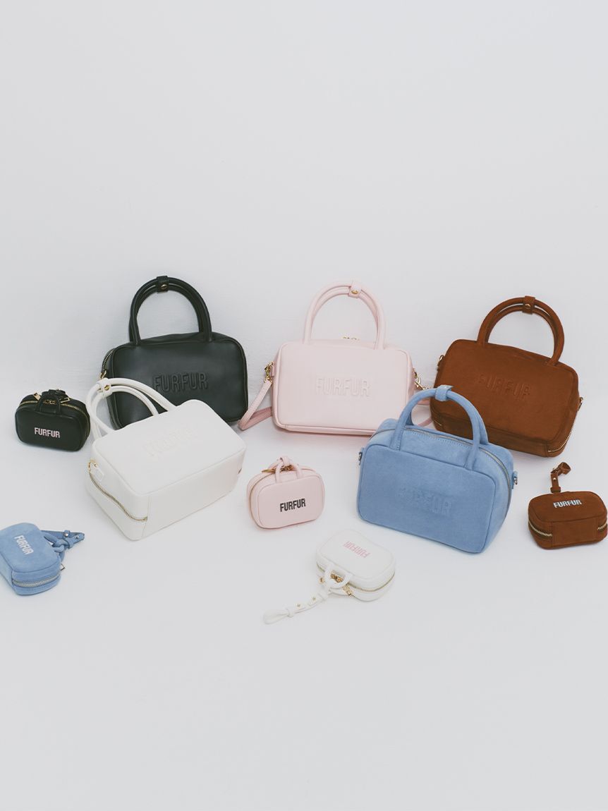 FURFUR「【限定カラー】バリエーションマイクロスクエアボストン」|キーケース|