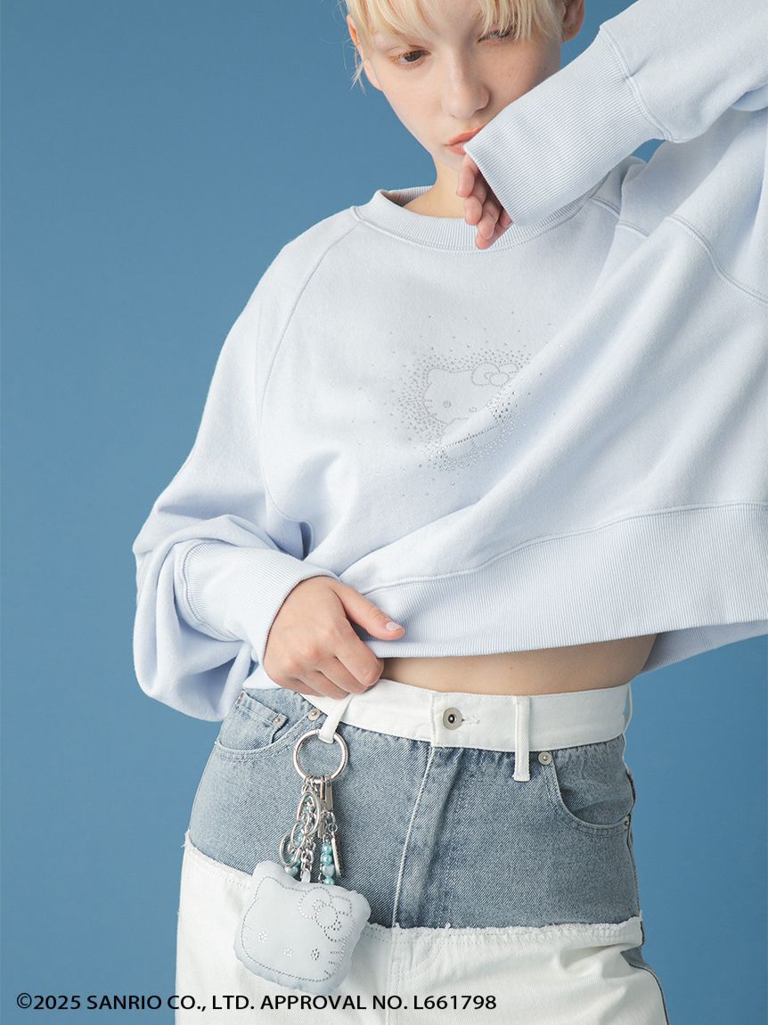 FURFUR「HELLO KITTYクリスタルチャーム」|キーケース|