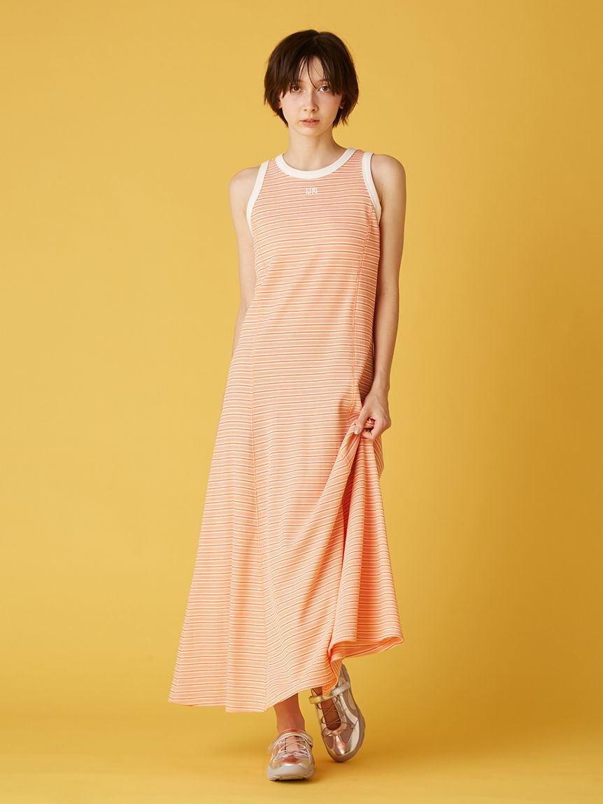 FURFUR「ロゴ刺繍ボーダーワンピース」|ワンピース|ORG